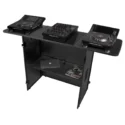UDG U91049Bl2 Fold Out Dj Table Negro Plus (Wheels)