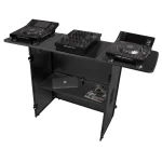 UDG U91049Bl2 Fold Out Dj Table Negro Plus (Wheels)