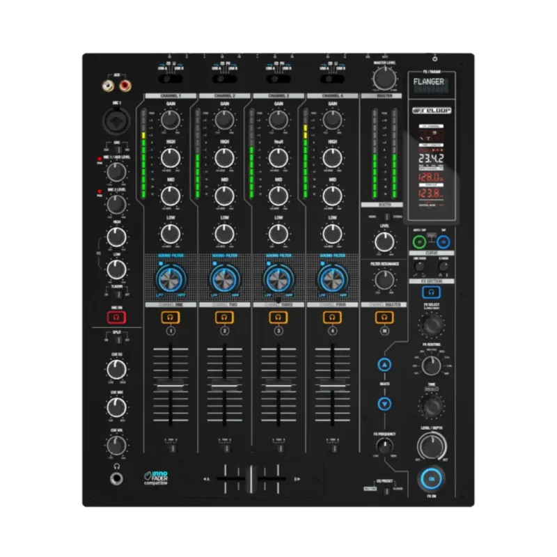mezcladora-dj-reloop-rmx-95-digital-5 Mezclador Digital Avanzado Reloop RMX95 Imagen 1