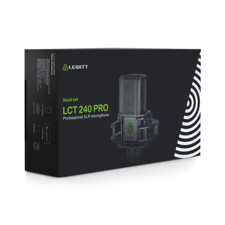 LEWITT LCT 240 PRO BK vocal set  Micrófono de estudio - Imagen 11