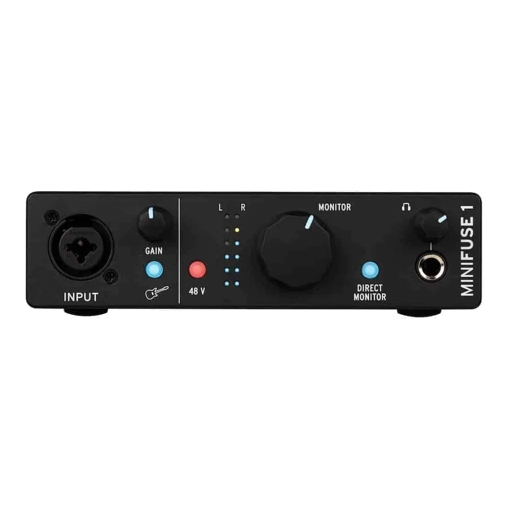 minifuse1 Arturia Minifuse 1 Negro