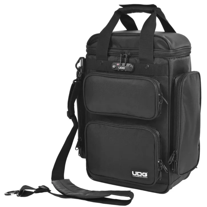 UDG U9022Bl/Or Producerbag Large Negro/Naranja - Imagen 1