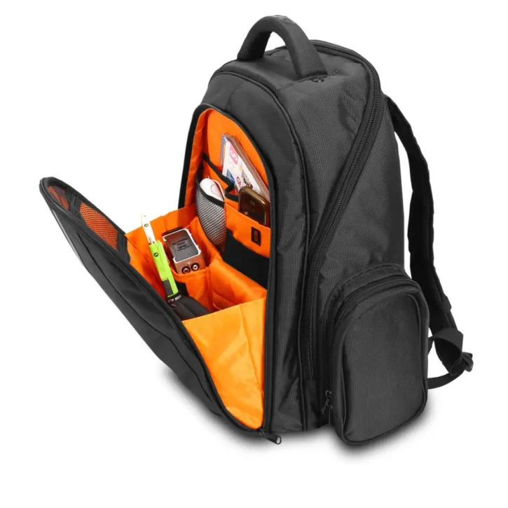 UDG U9102Bl/Or Backpack Negro/Naranja - Imagen 3