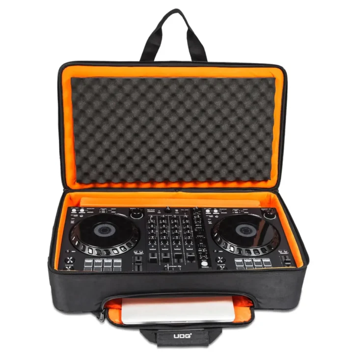 UDG U9104Bl/Or Midi Controller Backpack Large Negro/Naranja - Imagen 3