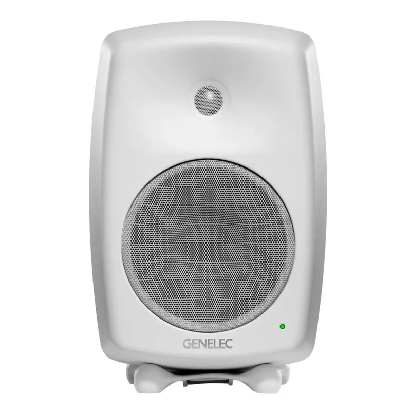 monitor-genelec-8040bwm-7 Genelec 8040BWM Monitor de estudio blanco de 6 pulgadas Imagen 1