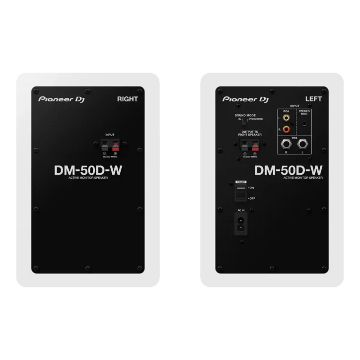 Pioneer Dj DM 50D W Blanco - Imagen 4