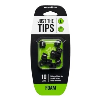 Mackie Mp Series Large Foam Black Tips Kit