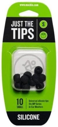 Mackie Mp Series Small Silicone Black Tips Kit - Imagen 2