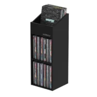 Estante para Vinilos Glorious Record Rack 330 Negro - Imagen 2