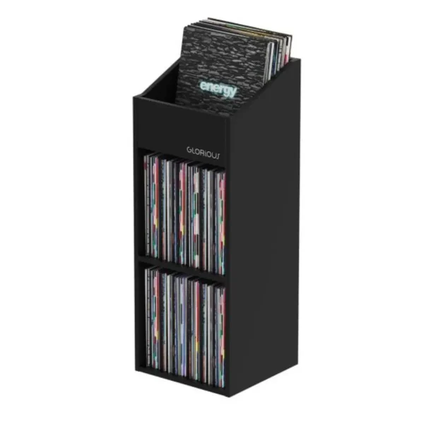 Estante para Vinilos Glorious Record Rack 330 Negro - Imagen 2