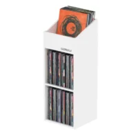 Estante para Vinilos Glorious Record Rack 330 Blanco - Imagen 2