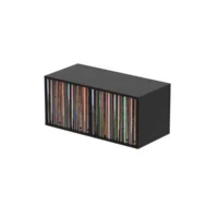 Caja para Vinilos Negra Glorious Record Box 230