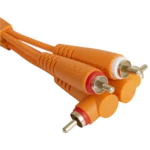 UDG RCA recto - RCA angulo 3M Naranja