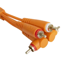 UDG RCA recto - RCA angulo 3M Naranja