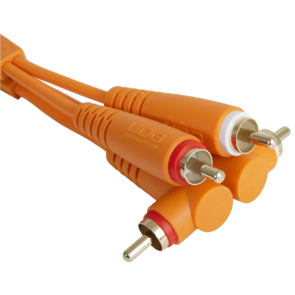 UDG RCA recto - RCA angulo 3M Naranja - Imagen 1