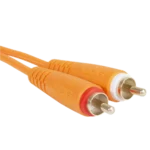 UDG RCA recto - RCA recto 3 metros Naranja - Imagen 2