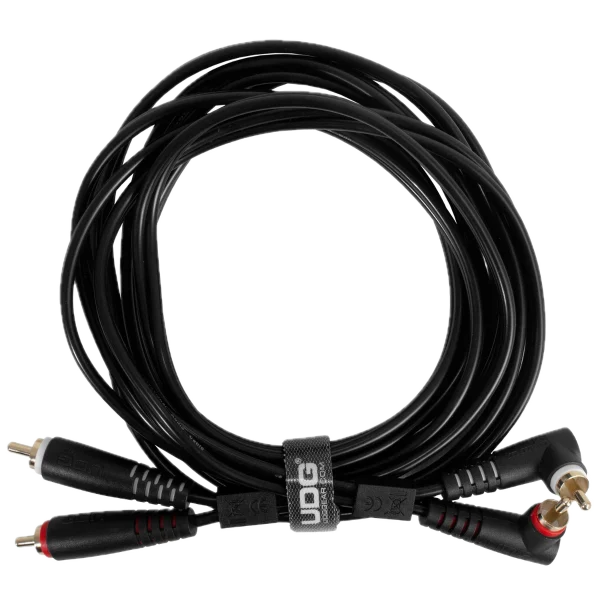 UDG RCA recto - RCA angulo 3M Negro - Imagen 2