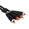 UDG RCA recto - RCA recto 3 metros Negro — imagen 4
