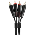 UDG RCA recto - RCA recto 1.5 M  Negro