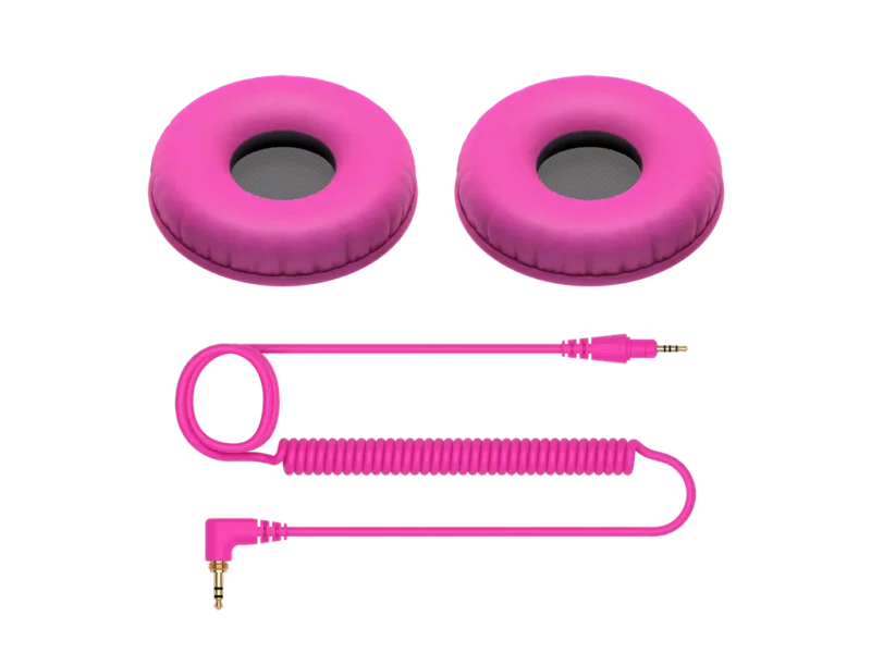 pioneer-dj-hdj-cue1-repuesto-cable-y-almohadillas-rosa Pioneer Dj HDJ CUE1 Repuesto cable y almohadillas (Morado) Imagen 1
