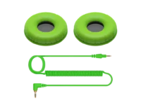 Pioneer Dj HDJ CUE1 Repuesto cable y almohadillas (Verde) - Imagen 2