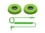 Pioneer Dj HDJ CUE1 Repuesto cable y almohadillas (Verde)