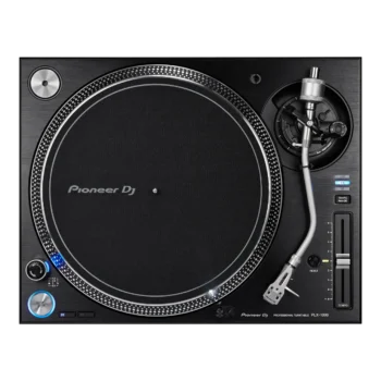 Pioneer DJ PLX-1000 Giradiscos DJ Negro — vista superior