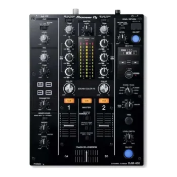 Pioneer DJ DJM 450 — vista superior