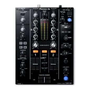 Pioneer DJ DJM 450 — vista superior