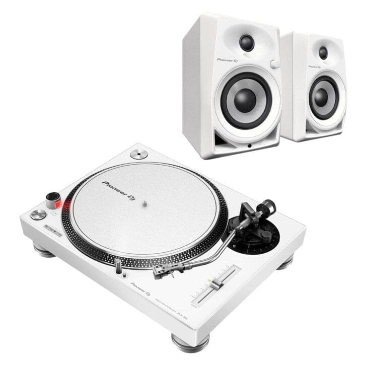 Pioneer Dj PLX500 W y DM 40 PACK W - Imagen 2