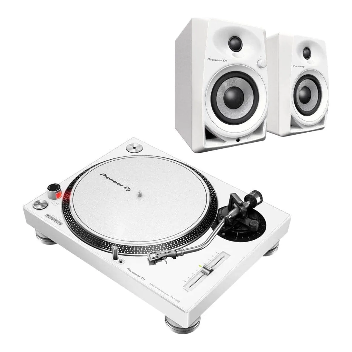 plx500dm-pack-w Pioneer DJ PLX500 W y DM 40 PACK W