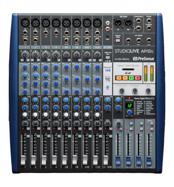 Presonus Studiolive Ar12C Mesa Analógica - Imagen 2