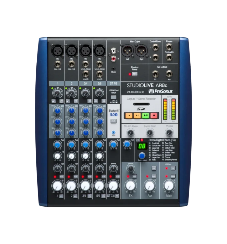 Presonus Studiolive Ar8C Mesa Analógica - Imagen 3