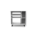 Rack Lateral Modular Glorious Blanco de Reloop — vista lateral 3