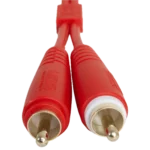 UDG RCA recto - RCA recto 3 metros  Rojo - Imagen 3