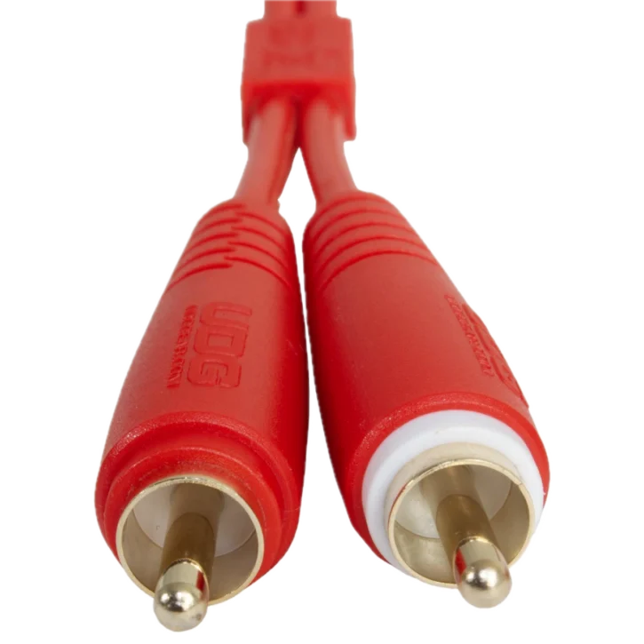 UDG RCA recto - RCA recto 3 metros  Rojo - Imagen 3