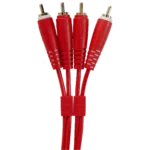 UDG RCA recto - RCA recto 3 metros  Rojo - Imagen 4