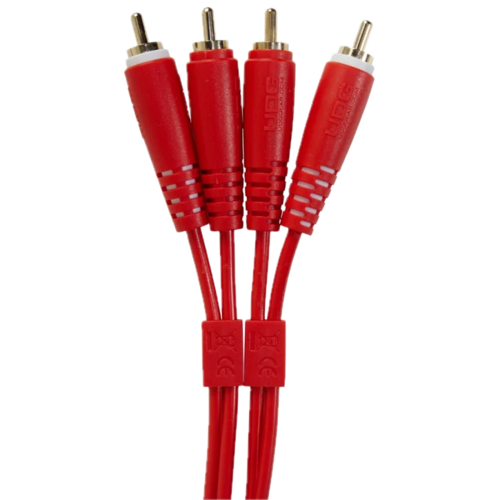 UDG RCA recto - RCA recto 3 metros  Rojo - Imagen 4