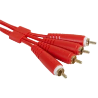 UDG RCA recto - RCA recto 3 metros  Rojo - Imagen 2