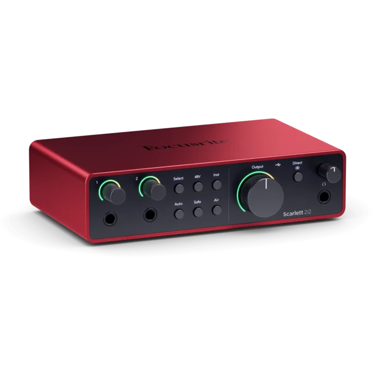 Focusrite Scarlett 2I2 Studio 4th Gen - Imagen 4
