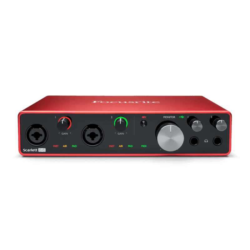 scarlett-8i6-focusrite Focusrite Scarlett 8I6 3th Gen Imagen 1