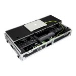 Flight Case AlphaTheta XDJ-AZ Plata (Soporte Ordenador y Ruedas) - Imagen 9