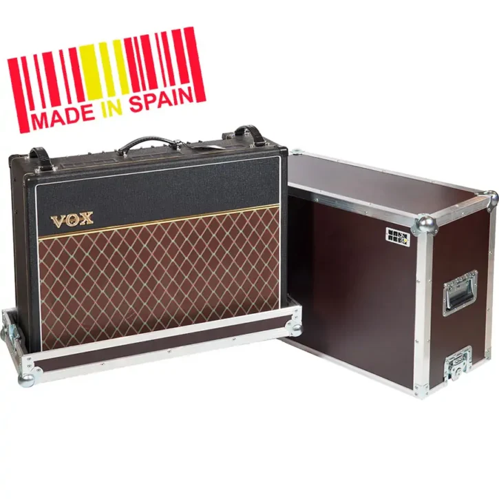 Flight case Amplificador para Vox AC30C2 Plata - Imagen 1