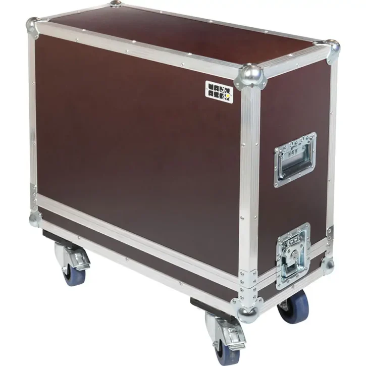Flight case Amplificador para Vox AC30C2 Plata (Ruedas) - Imagen 2