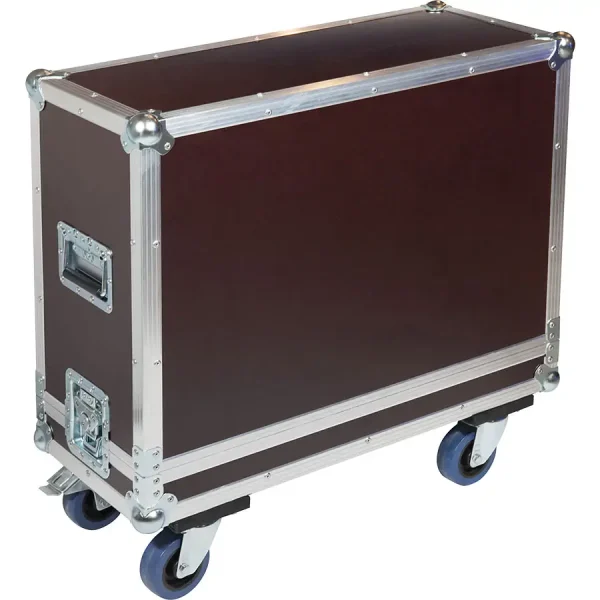 Flight case Amplificador Custom para Combos Plata (Ruedas) - Imagen 3