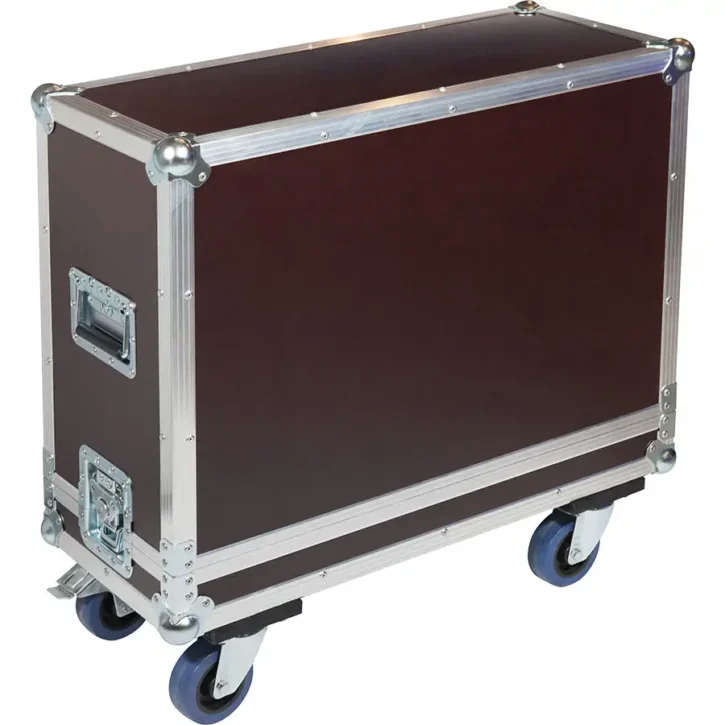 Flight case Amplificador Custom para Combos Plata (Ruedas) - Imagen 3