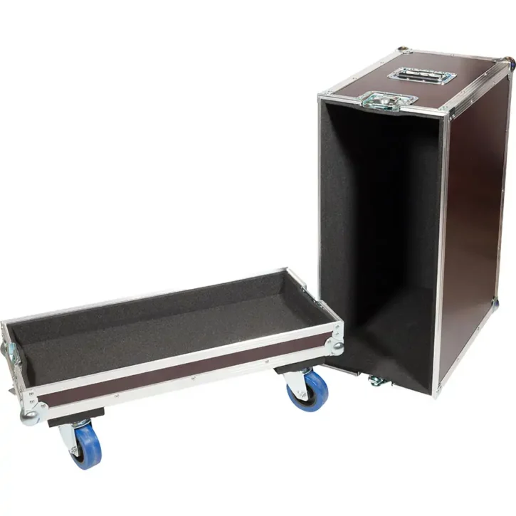 Flight case Amplificador Custom para Combos Plata (Ruedas) - Imagen 2
