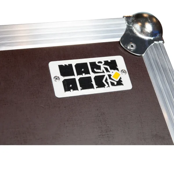 Flight case Amplificador Custom para Combos Plata (Ruedas) - Imagen 6