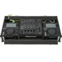 Flight Case Pioneer XDJ-700 o CDJ-350 y DJM-750MK2 Plata (Ruedas)