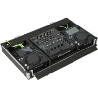 Flight Case Pioneer XDJ-700 o CDJ-350 y DJM-750MK2 Plata (Ruedas) - Imagen 4